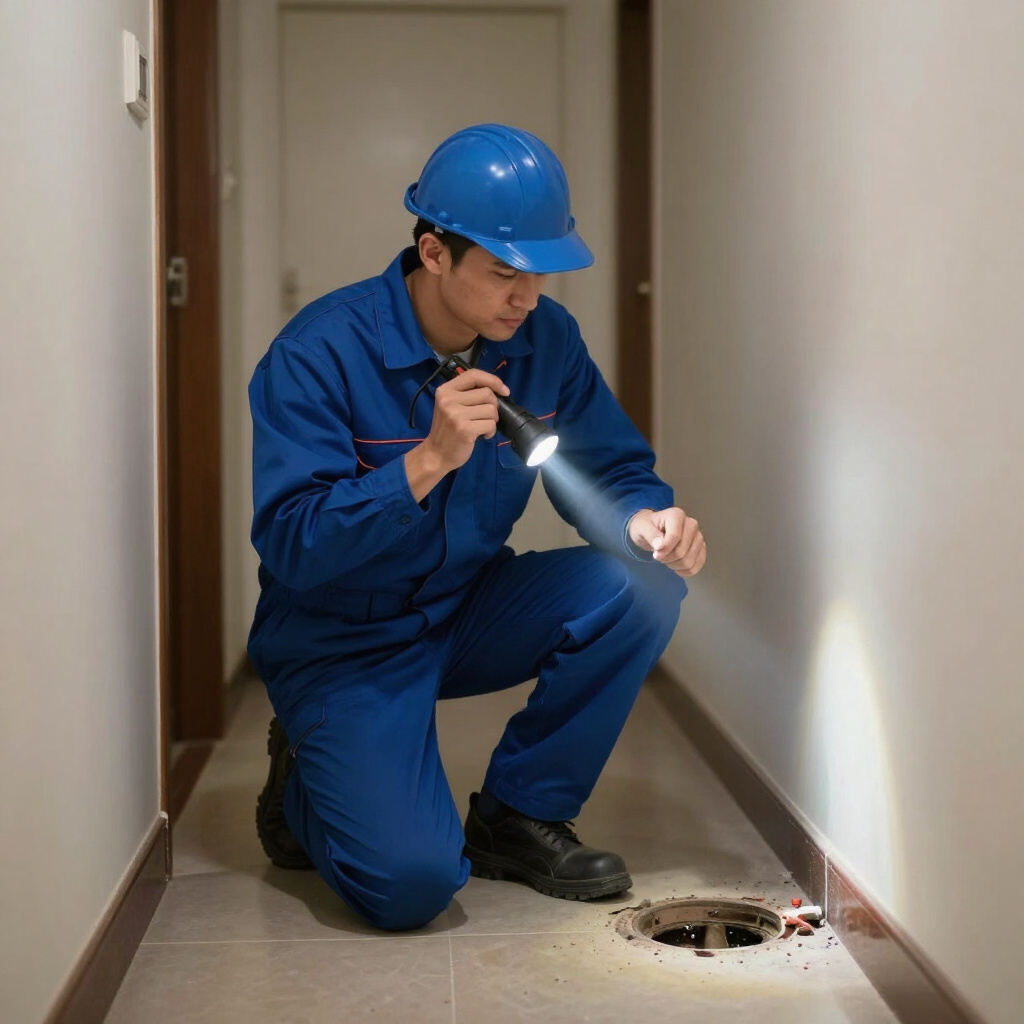 Long-Term Planning for Checking a Main Line for Leaks in Duarte